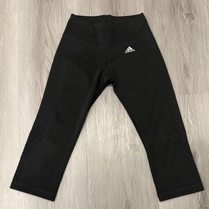 Adidas Women's Black Capris